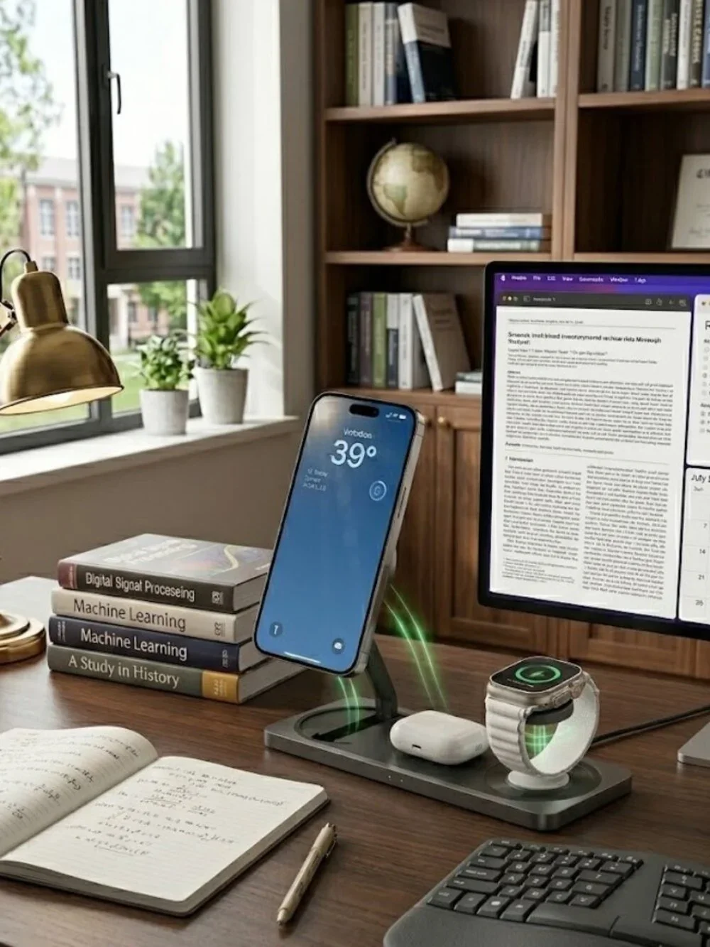 Samba Pad Pro Magnetic 3 In 1 Wireless Charger W326